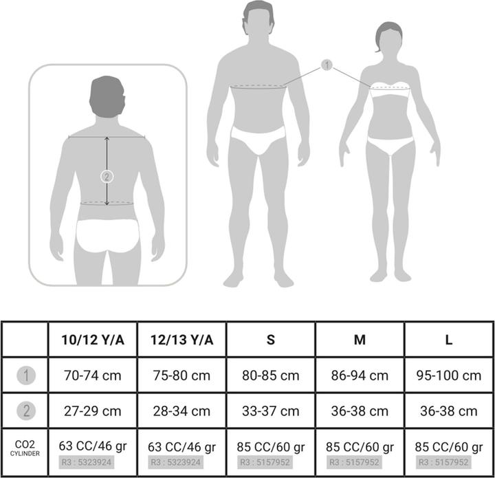 Nutritional values and ingredients Caperlan Riding waistcoat Airbag ladies/men black (M)