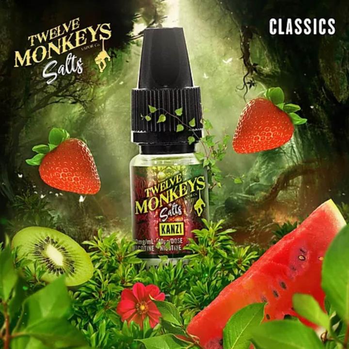Image du produit Twelve Monkeys Kanzi Nic Salt 10ml 20mg