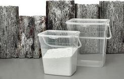 Plast team Waschmittelbox, 10 Liter, transparent (10 l)