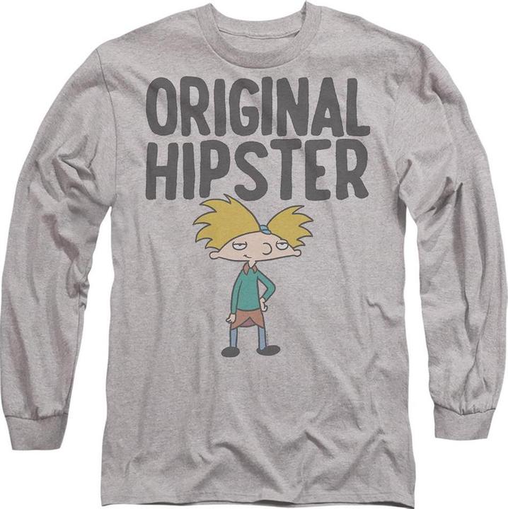 Immagine prodotto Hey Arnold! Original Hipster Maglietta Adulto Unisex (L)