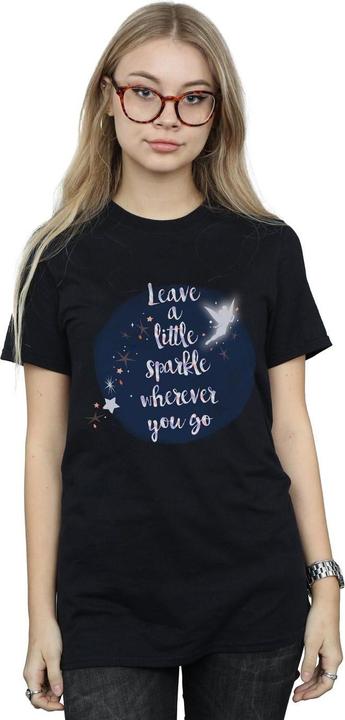 Immagine prodotto Disney Tinker Bell A Little Sparkle Maglietta Ampia Donna (XXL)