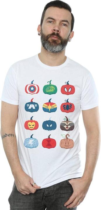 Produktbild Avengers Pumpkin Icons TShirt (L)