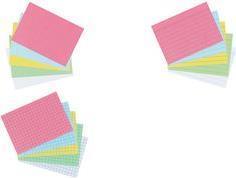 Actual product image Herlitz Flashcards (A5, 170 g/m², 100 x)