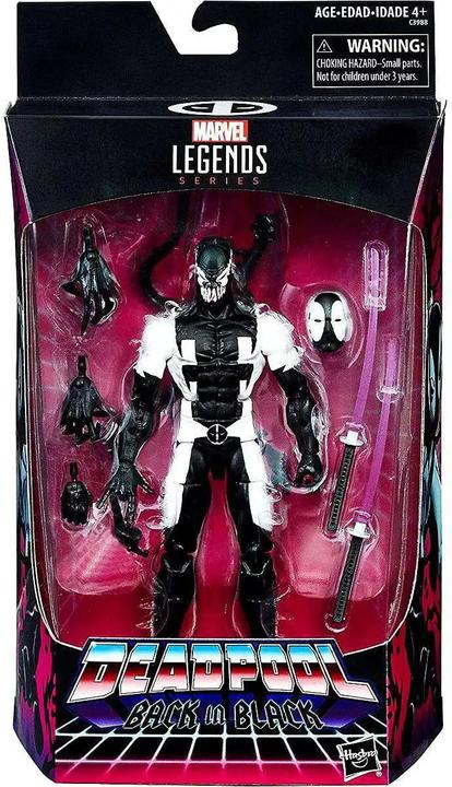 Immagine prodotto Hasbro Figura d'azione esclusiva Marvel Legends Deadpool (Back in Black)