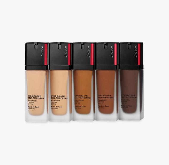 Actual product image Shiseido Synchro Skin Self-Refreshing - Foundation SPF 30 Bamboo 330 (330 Bamboo)