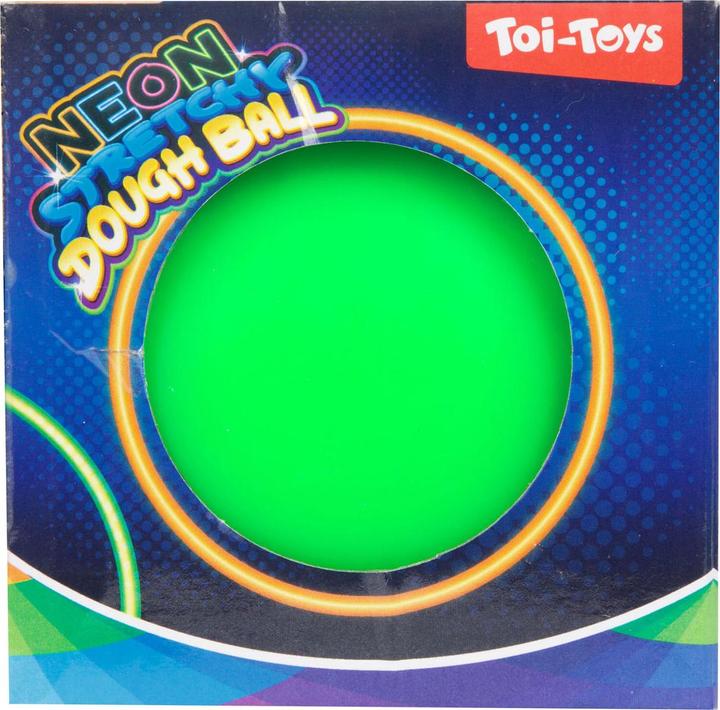 Immagine prodotto Toi-Toys Divertente palla da modellare al neon, 10 cm