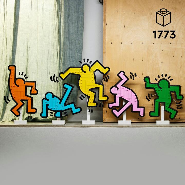 Produktbild LEGO Keith Haring – Tanzende Figuren (LEGO Art)