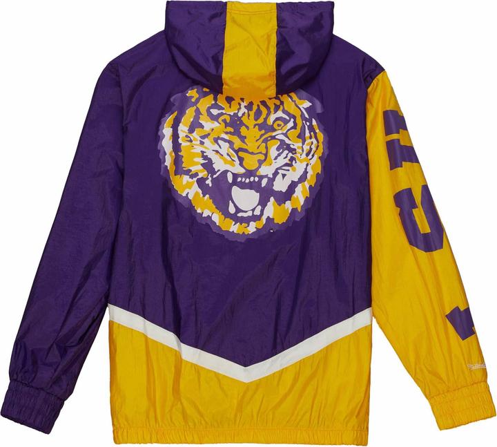 Produktbild Mitchell & Ness Windbreaker Jacke Louisiana State University (XL)
