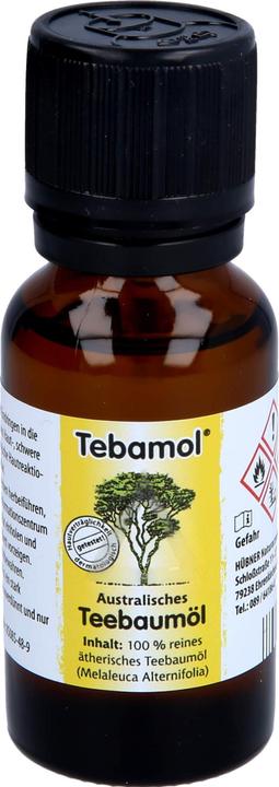 Image du produit Tebamol HUILE DE BOIS DE THÉ, 20 ml d'huile (Huile pour le corps, 20 ml)
