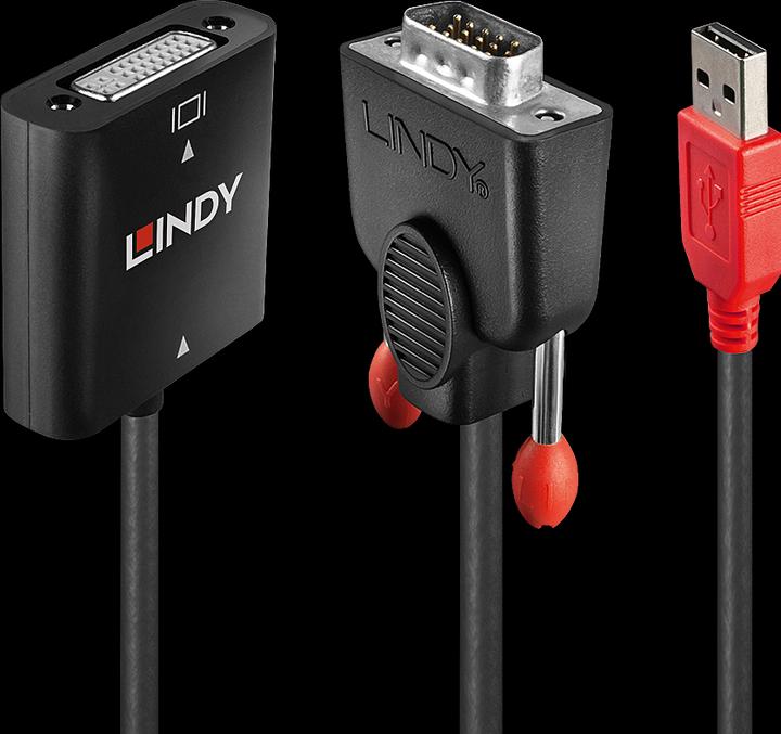 Lindy Video Adapter VGA-DVI (0.20 m, DVI)