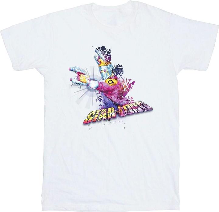 Actual product image Boys Guardians Of The Galaxy Abstract Star Lord T-Shirt (128)