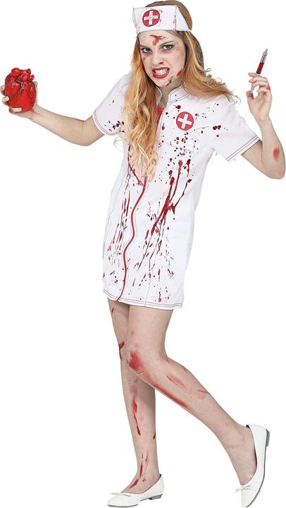 Image du produit Widmann Costume d'infirmière zombie pour enfants (128)