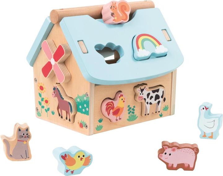 Actual product image Spielba Farm with shapes