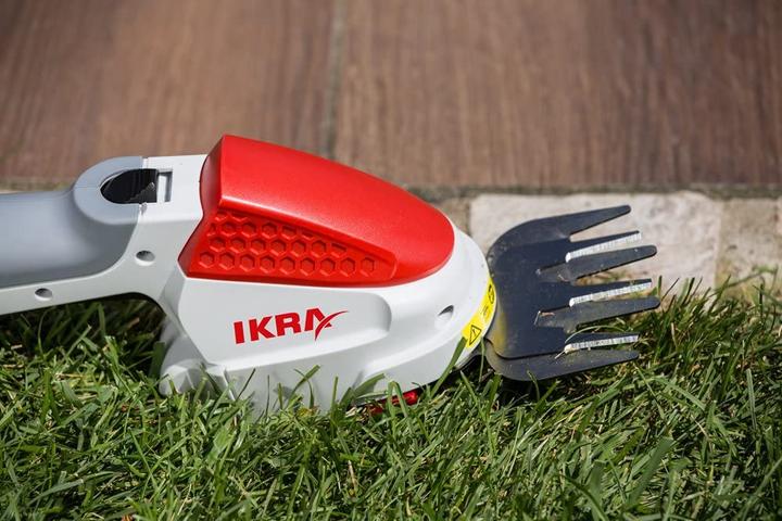 Actual product image Ikra IGBS 1054 (with bag& knife) (Cordless hedgecutters)