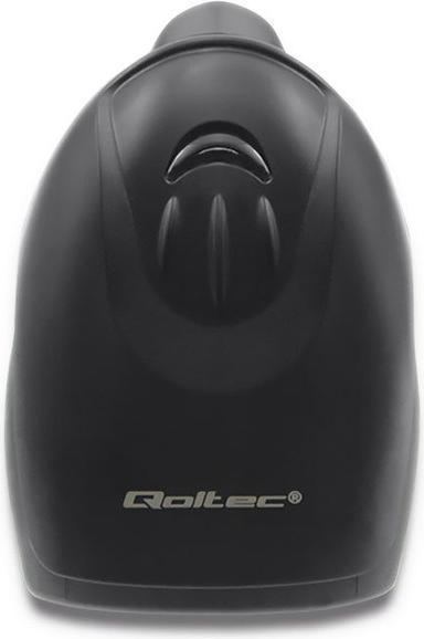 Actual product image Qoltec 50868 Barcode scanner 1D 2D Juodas (2D barcodes)