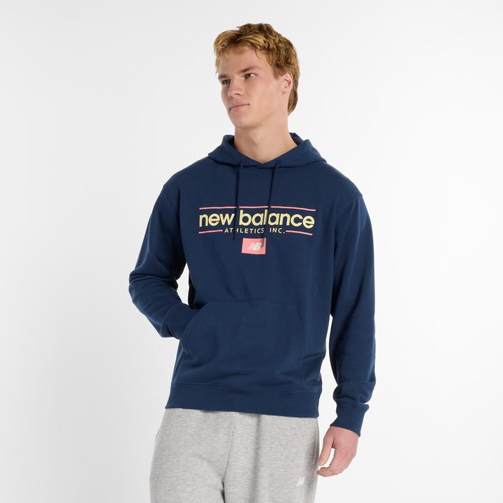 New Balance Relaxed Linear Athletics Hoodie