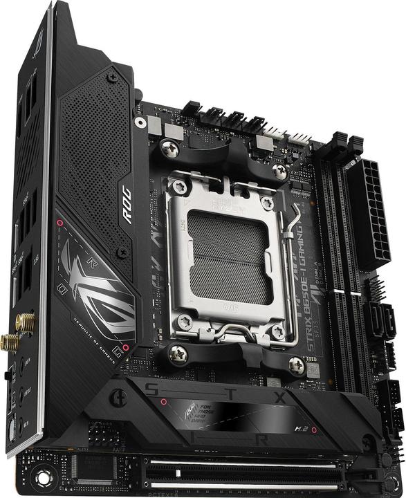 Actual product image ASUS ROG STRIX B650E-I GAMING WIFI (AM5, AMD B650E, Mini-ITX)