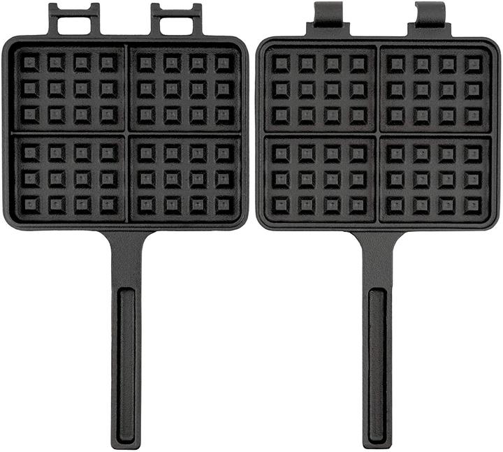 Actual product image BBQ-Toro Cast iron waffle iron