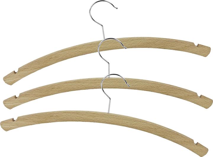 Immagine prodotto Bürstenmann Appendiabiti FSC con tacca 3 pz. (3 x)