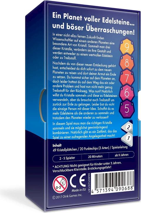 Actual product image Oink Games Troika, d (English, Italian, German, French)