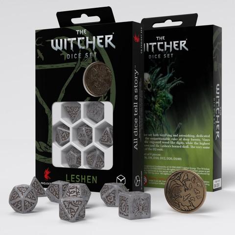 Immagine prodotto Q Workshop Set di dadi di The Witcher. Leshen - Il Mutaforma