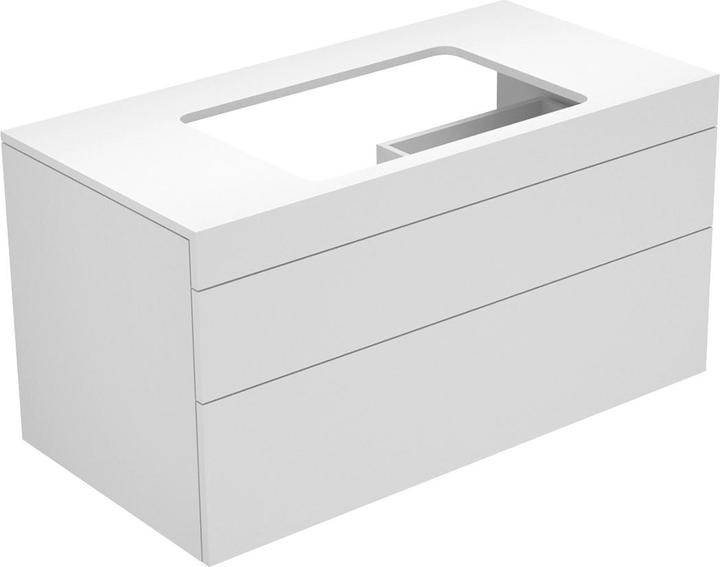 Image du produit Keuco Meuble sous-vasque EDITION 400 1050x546x535mm o HL-Boh we h verre ca kl (105 x 53.5 x 54.5 cm)