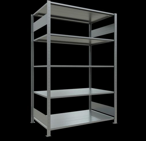 Actual product image Schulte Lagertechnik MULTIplus150 basic racking system with length ledgers
