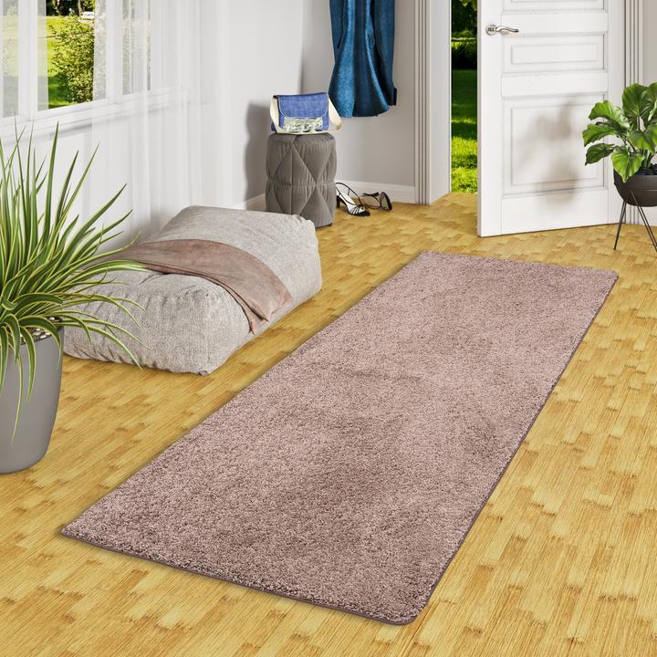 Produktbild Snapstyle Luxus Hochflor Langflor Läufer Teppich Milano (80 x 400 cm)