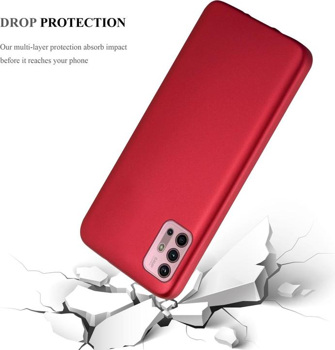 Immagine prodotto Cadorabo Manicotto metallico opaco in TPU (Motorola Moto G10, Motorola Moto G30)