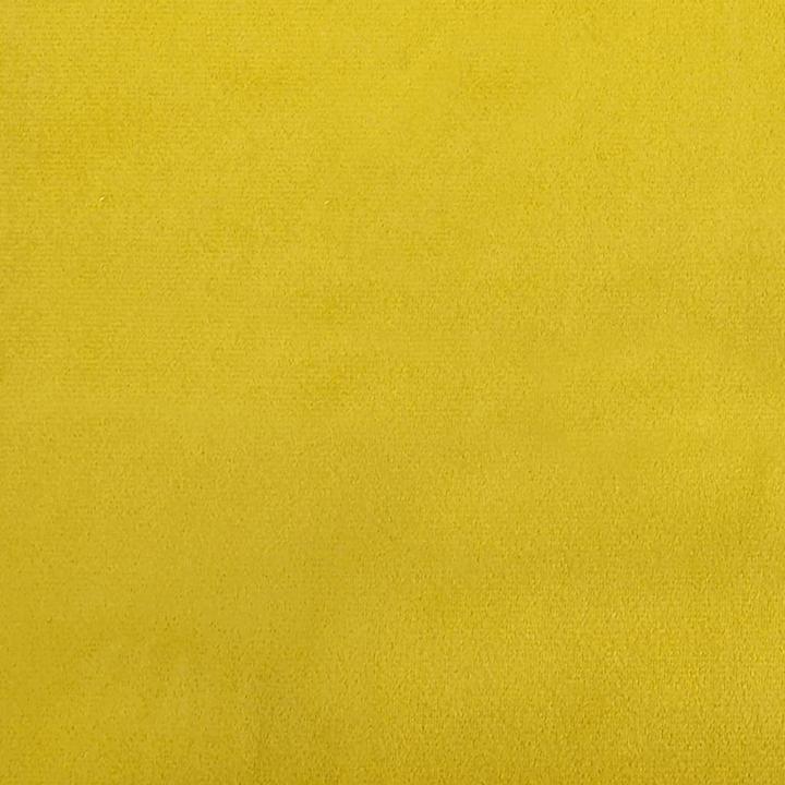 Produktbild VidaXL Sofagarnitur Sessel Sofa Couch Wohnzimmer Designsofa 4-tlg. Gelb Samt