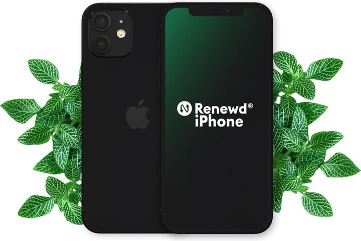Produktbild Renewd iPhone 12 Mini (64 GB, Schwarz, 5.40", 12 Mpx, SIM + eSIM, A / Wie neu)