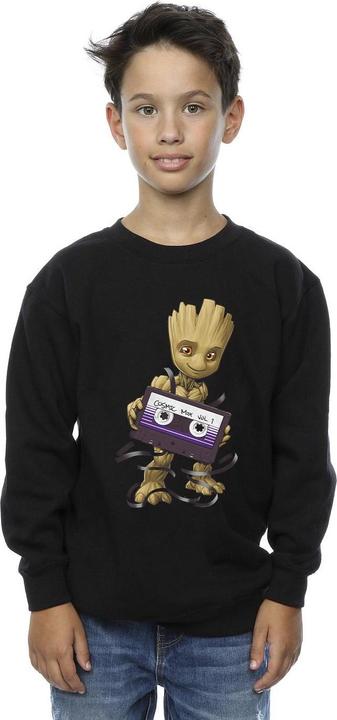 Image du produit - Sweat GUARDIANS OF THE GALAXY GROOT COSMIC TAPE - Garçon (116)