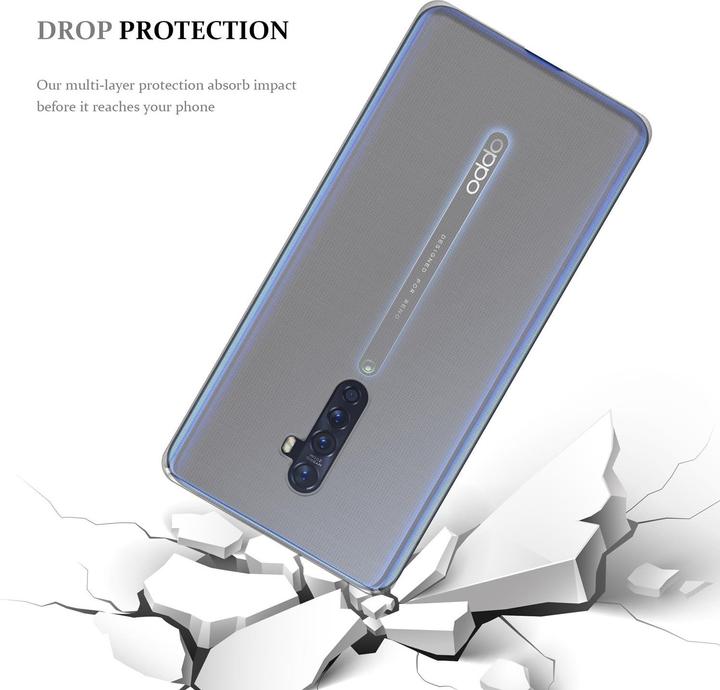 Actual product image Cadorabo TPU Ultra Slim AIR Cover (Oppo Reno 2)