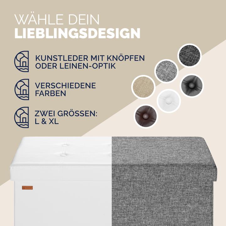 Image du produit Casaria Coffre siège (115 cm)