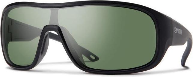 Noir mat, vert polarized grey