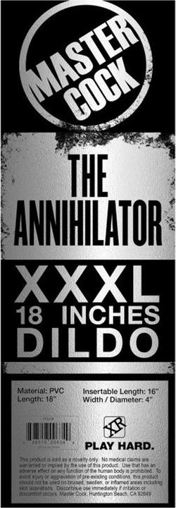 Immagine prodotto Master Series L'annientatore XXXL