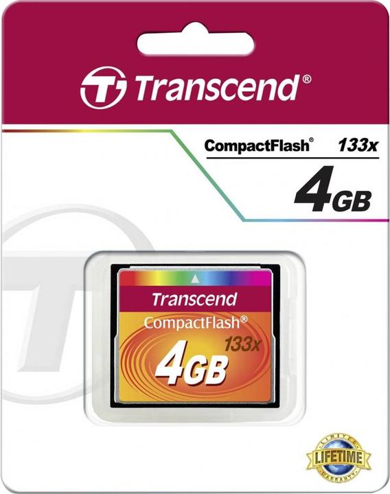 Produktbild Transcend CompactFlash Ultra Speed (4 GB, CF)