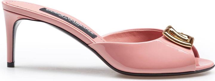 Produktbild Dolce & Gabbana keira sandal in patent leather pink color (38)