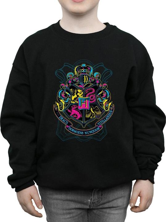 Produktbild Neon Hogwarts Crest Sweatshirt Jungen (140, 146)