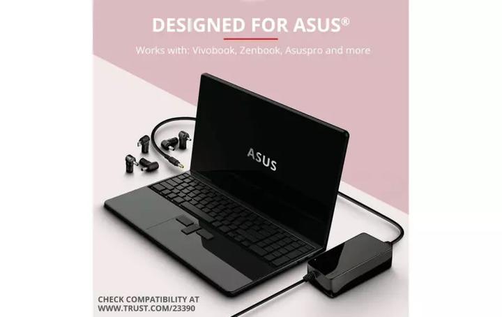 Produktbild Trust Netzteil 90 W Maxo für Asus Notebooks (90 W)