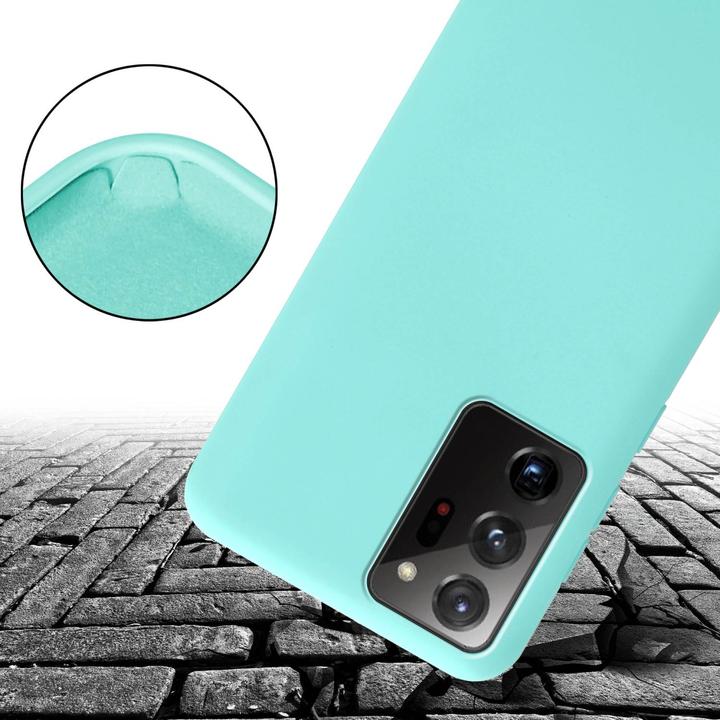 Actual product image Cadorabo TPU Cover Mobile Phone Chain Liquid (Samsung Galaxy Note 20+)