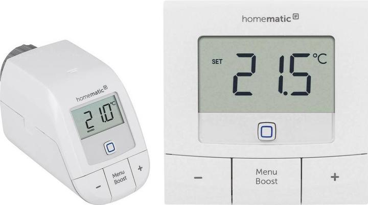 Homematic IP Set: Heizkörperthermostat basic + Wandthermostat basic