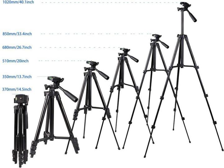 Actual product image Hurtel Mini camera tripod (Metal)