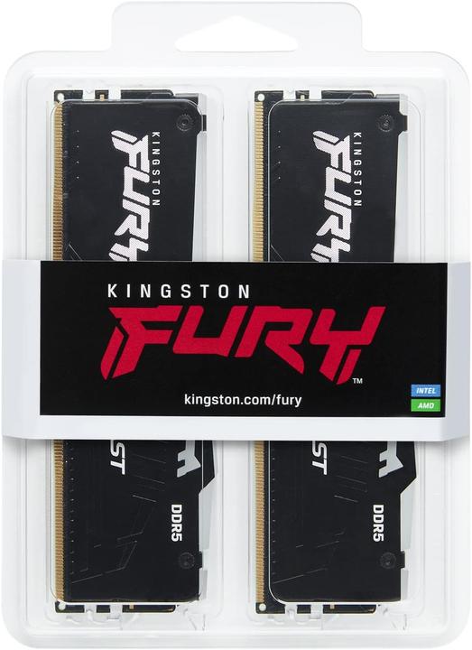 Actual product image Kingston FURY Beast RGB (2 x 32GB, 6400 MHz, DDR5 RAM, DIMM)