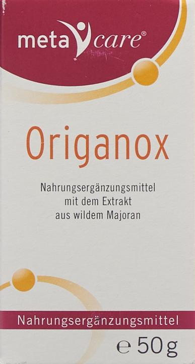 Image du produit Meta Care Origanox en poudre (1 pièce(s), Capsules, 50 g)