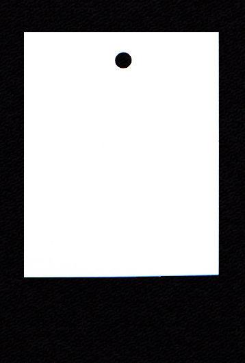 Produktbild Amko Kartonetiketten blanco 35 x 45mm (1000Stk.)