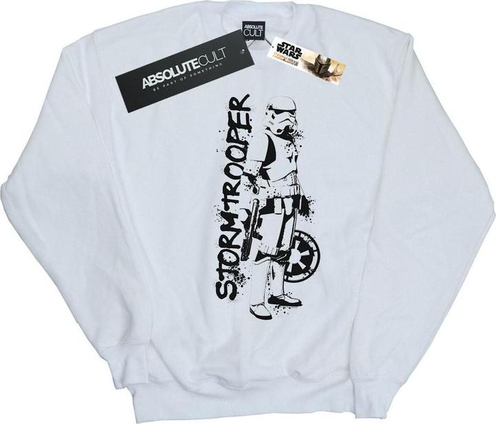 Produktbild Star Wars The Mandalorian Splat Stormtrooper Sweatshirt (S)