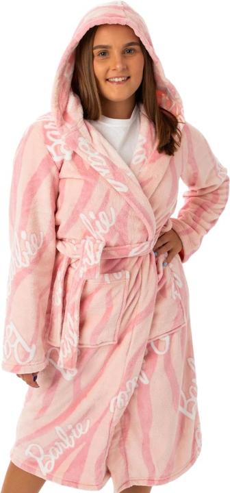 Actual product image Barbie Womens/Ladies Hooded Dressing Gown (M)