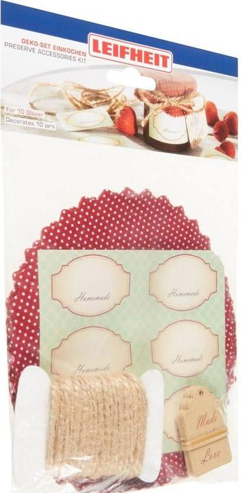 Immagine prodotto Leifheit Set decorativo per barattoli da conserva (1 pz.)