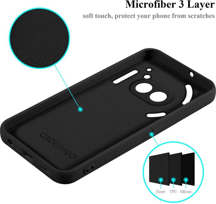Image du produit Cadorabo Coque pour Nothing Phone 2a TPU Liquid Silicone Case (Phonemax Rocky 2)
